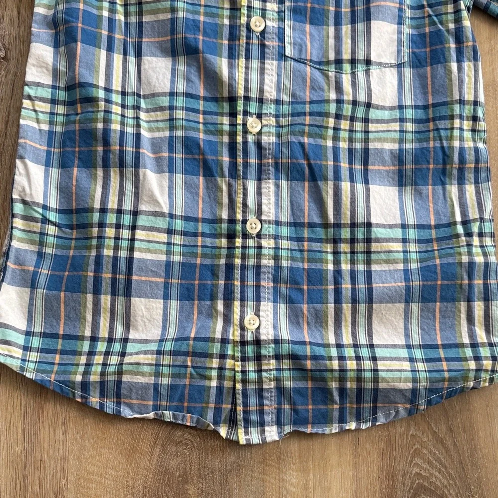 Carter's Multicolor Plaid Button-Down Shirt